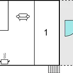 Apartmán 1 Bedroom Beautiful In